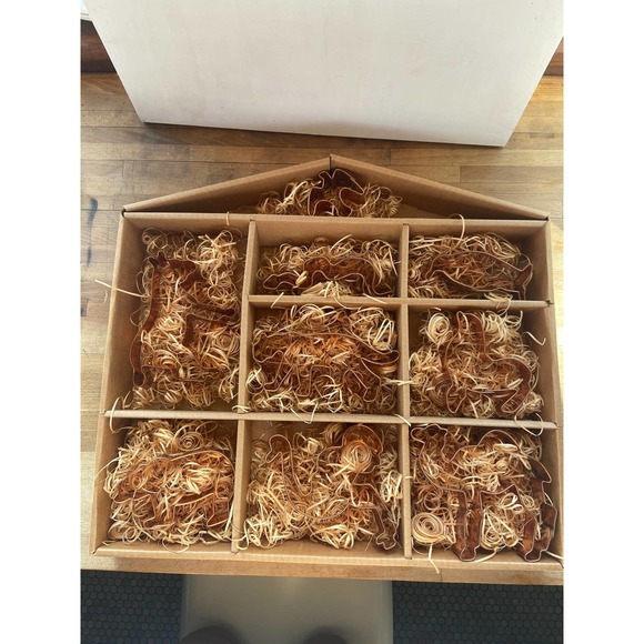 Martha Stewart Noah’s Ark copper cookie cutters set/ 9, never used original box - Picture 3 of 4